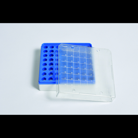 UNITED SCIENTIFIC Microcentrifuge Tube Storage Box, F, PK 4 63214